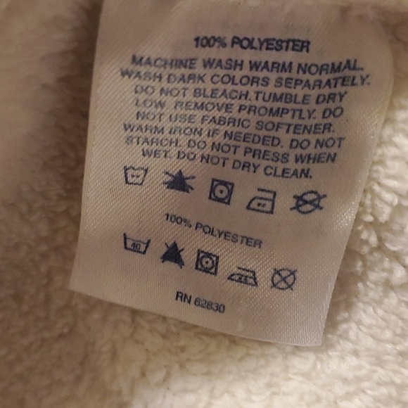 Lands' End Hooded Fleece - Size XL (16) - Picture 5 of 5